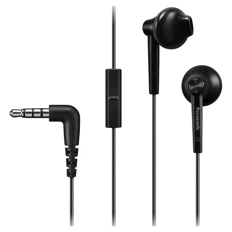 Panasonic RP-TCM55 Auriculares Intrauditivos con Micro Jack 3.5 Negros
