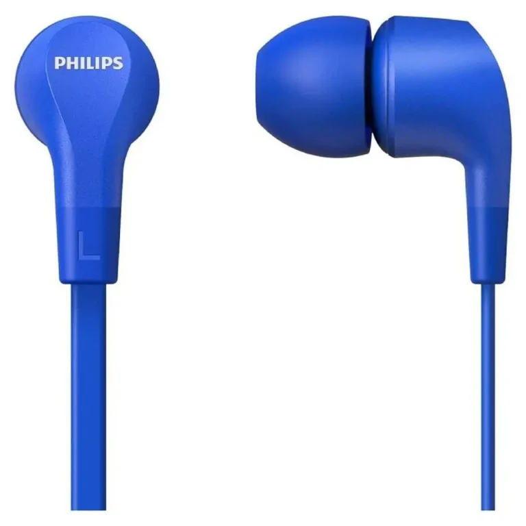 Philips TAE1105BL Auriculares Intrauditivos con Micro Jack 3.5 Azules