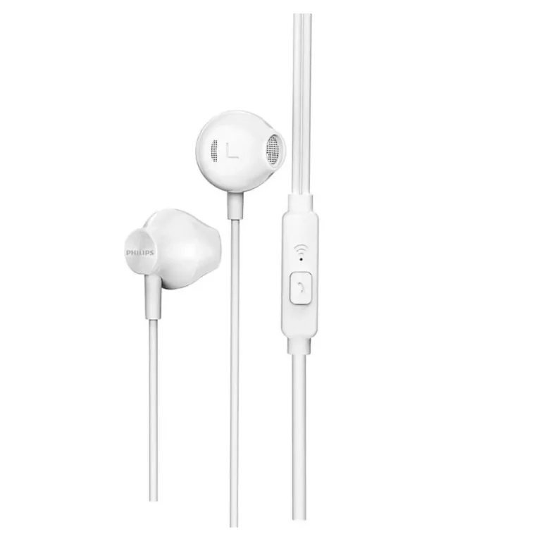 Philips TAUE101 Auriculares Intrauditivos con Micro Jack 3.5 Blancos