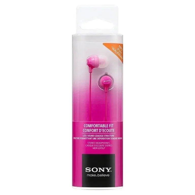 Sony MDREX15LPP Auriculares Intrauditivos Jack 3.5 Rosas