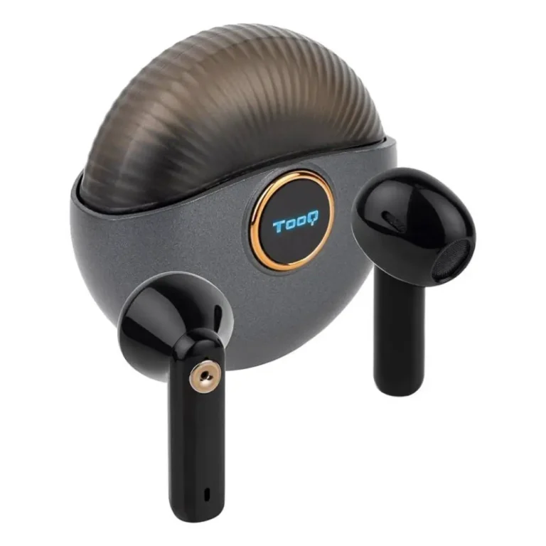 TooQ Snail TQBWH-0060G Auriculares Bluetooth con estuche de carga Autonomía 4h Grises y Negros