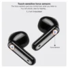 TooQ Snail TQBWH-0060G Auriculares Bluetooth con estuche de carga Autonomía 4h Grises y Negros