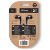 Tech One Tech soft earTECH TEC1005 Auriculares Intrauditivos con Micro Jack 3.5 Negros