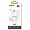 Tech One Tech earTECH TEC1304 Auriculares Intrauditivos con Micro USB Tipo-C Blancos