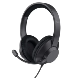 Trust Ayda Max USB-ENC Auriculares con Micro USB Negros