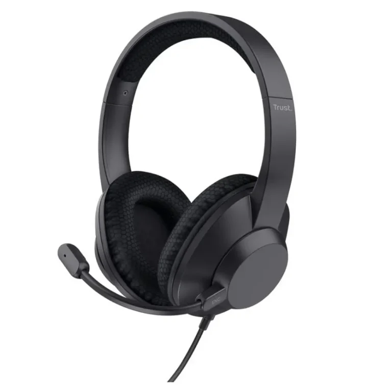 Trust Ayda Max USB-ENC Auriculares con Micro USB Negros