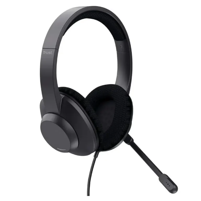 Trust Ayda Max USB-ENC Auriculares con Micro USB Negros