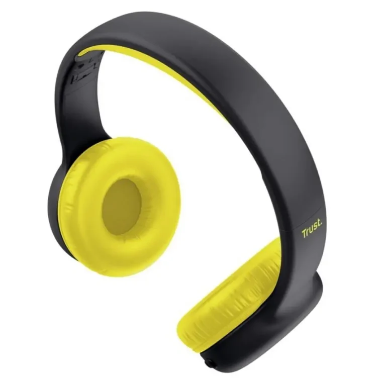 Trust Nouna Kids Negros Auriculares Infantiles Inalámbricos con Micro