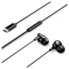 Vention Echo Lite USB-C In-Ear Auriculares Intrauditivos con Micro USB Tipo-C Negros