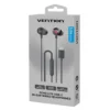 Vention Echo Lite USB-C In-Ear Auriculares Intrauditivos con Micro USB Tipo-C Negros