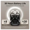 Vention Open Ear 013 Auriculares Bluetooth con estuche de carga Autonomía 8h Negros