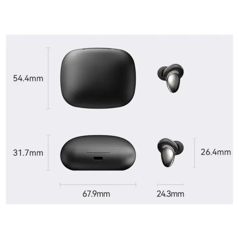 Vention Tiny T13 NBNB0 Auriculares Bluetooth con estuche de carga Autonomía 6h Negros