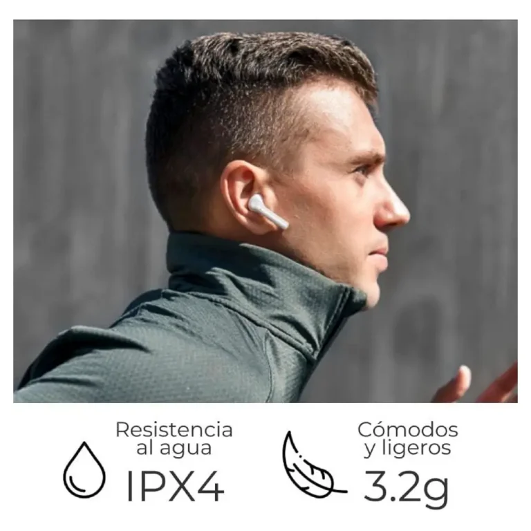 ZTE Buds 2 Auriculares Bluetooth con Micro y estuche de carga Autonomía 5h
