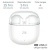 ZTE Buds 2 Auriculares Bluetooth con Micro y estuche de carga Autonomía 5h