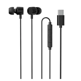 Iggual IGG320211 Auriculares Alámbricos Intrauditivos con Micro USB-C