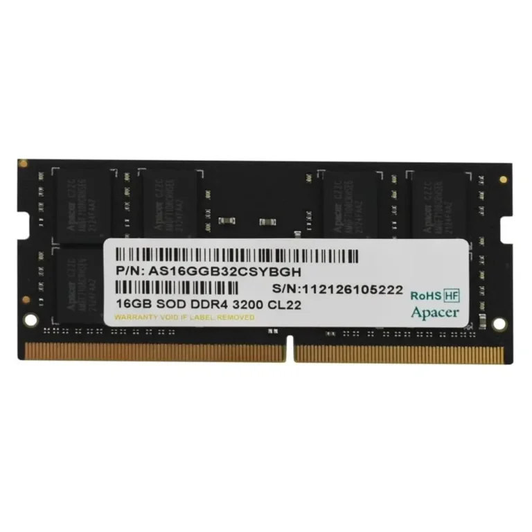 Apacer ES.16G21.PSH RAM SODIMM 16GB DDR4 3200MHz 1.2V CL22