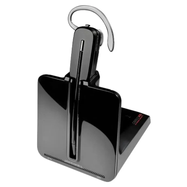 Poly CS540A Auricular DECT Inalámbrico con Base de carga WiFi Negro