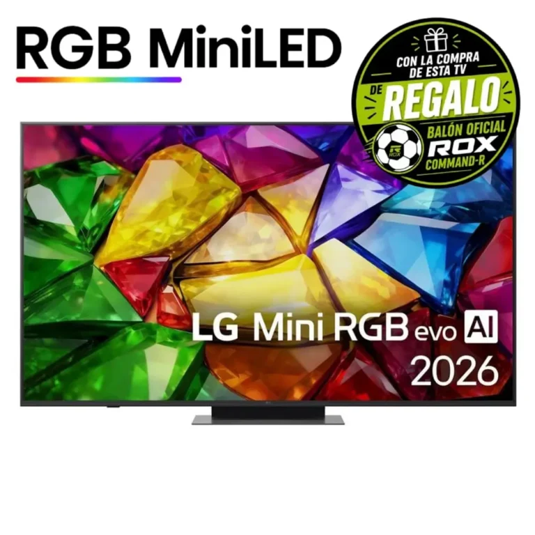 LG Mini RGB evo AI MRGB86 65MRGB86B6A LG Mini RGB EVO AI MRGB86 Televisor 65" Ultra HD 4K Smart TV WiFi