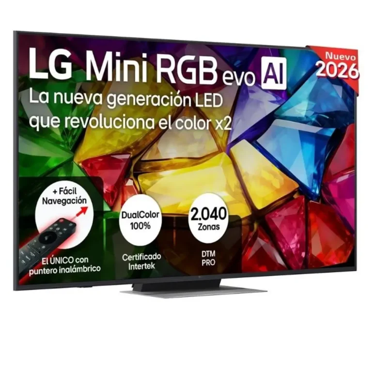 LG Mini RGB EVO AI MRGB86 Televisor 65" Ultra HD 4K Smart TV WiFi