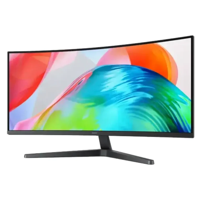 Samsung ViewFinity S55GH Monitor Profesional 34" UWQHD Ultraparonámico Curvo Negro