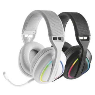 Mars Gaming MHW-QUASAR Auriculares ARGB Inalámbricos con Micro Bluetooth