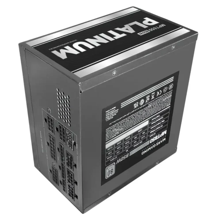 Mars Gaming MPT850 850W Ventilador 12cm ATX 80 Plus Platinum