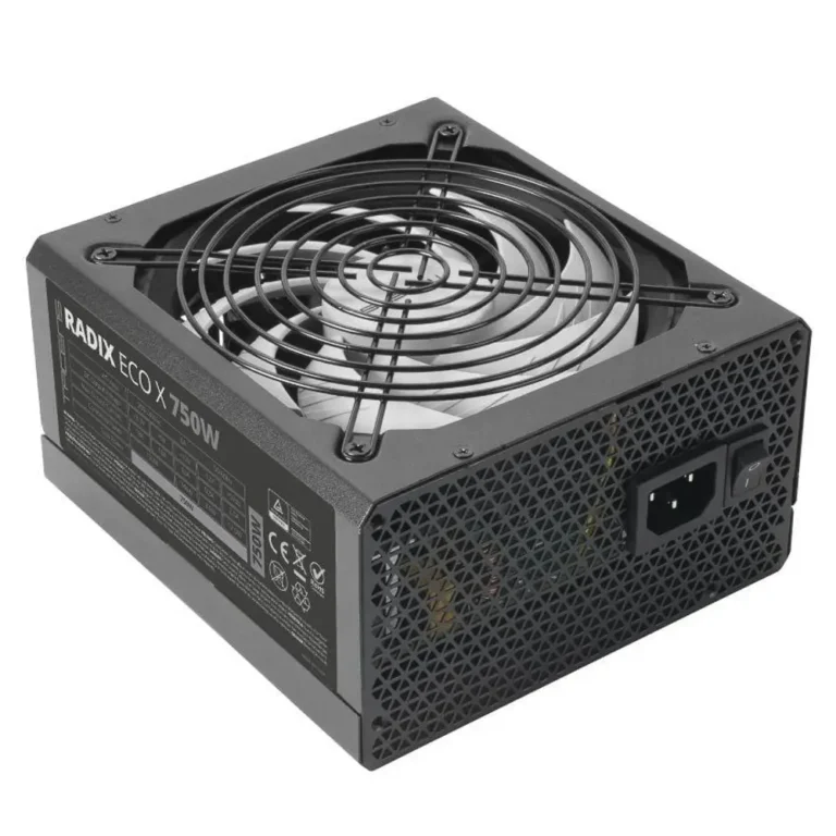 Tacens Radix Eco X 750 Fuente 750W Ventilador 14cm Negro