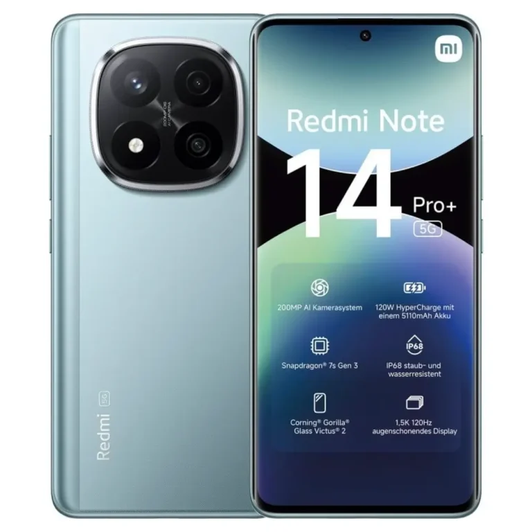 Xiaomi Redmi Note 14 Pro+ 5G 6.67" 12GB 256GB Azul