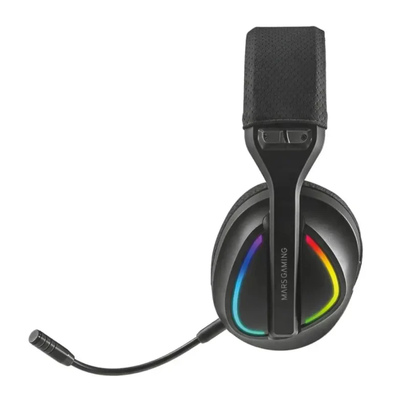 Mars Gaming MHW-QUASAR Auriculares ARGB Inalámbricos con Micro Bluetooth