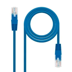 NANOCABLE LATIGUILLO CAT.6 UTP 25CM AZUL