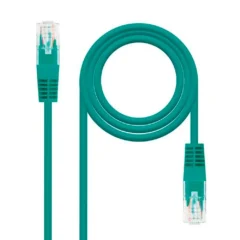NANOCABLE LATIGUILLO CAT.6 UTP 25CM VERDE