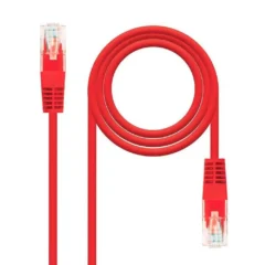 NANOCABLE LATIGUILLO CAT.6 UTP 30CM ROJO