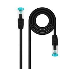 NANOCABLE LATIGUILLO CAT. 7 LSZH/SFTP 1M NEGRO