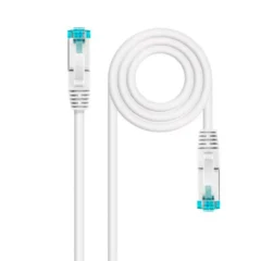 NANOCABLE LATIGUILLO CAT. 7 LSZH/SFTP 1M BLANCO