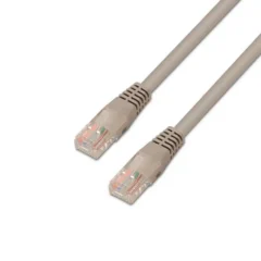 AISENS LATIGUILLO RJ45 CAT.5E UTP AWG24 GRIS 1.0M