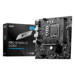 MSI PLACA BASE PRO B760M-P DDR4 ATX LGA1700