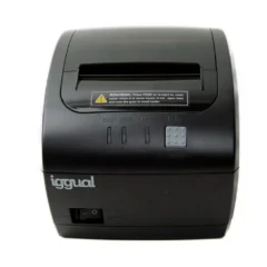 IGGUAL IMPRESORA TÚRMICA TP7001 USB+RJ45 NEGRO