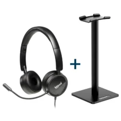 IGGUAL KIT AURICULAR DUAL TECH + SOPORTE SA22