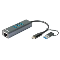 D-LINK DUB-2332 USB-C/USB GBE ADAPTER 3XUSB 3.0