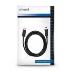 EWENT CABLE USB-C CARGA RAPIDA 60W 10GBPS,4K 1M