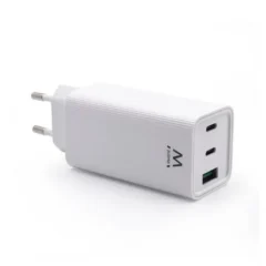 EWENT CARGADOR CARGA RAPIDO 65W USB-C Y USB-A