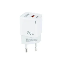 TOOQ CARGADOR PARED USB-C/PD+USB-A/QC 20W