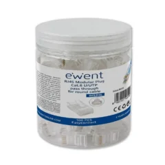 EWENT EASYCONNECT MODULAR CAT 6 U/UTP, 100PCS