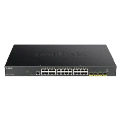 D-LINK DGS-1250-28XMP/E SWITCH 24XGB POE 4X10GB