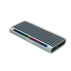 TOOQ CAJA EXTERNA SSD M.2 NGFF/NVME USB-A GRIS