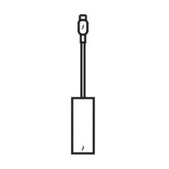 APPLE ADAPTADOR MD463ZM/A DE THUNDERBOLT A RJ-45