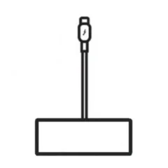 APPLE ADAPTADOR MJ1L2ZM/A DE USB TIPO C A VGA PARA MACBOOK