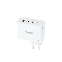 TOOQ CARGADOR PARED GAN 2XUSB-C 1XUSB-A 100W