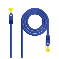 NANOCABLE LATIGUILLO LSZH CAT. 6A SFTP 25CM AZUL