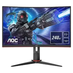 AOC MONITOR GAMING CURVO C32G2ZE 31.5" FULL HD 1MS 240HZ VA NEGRO